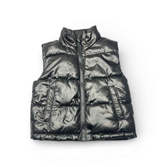 Xersion Other - Xersion Girls Shiny Black Puffer Vest